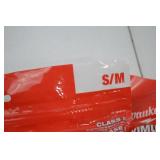 Lot of 3 Milwaukee Class 2 Safety Vests S/M