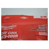 Lot of 6 Milwaukee Class 2 Mesh Safety Vests S/M