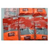 Lot of 6 Milwaukee Class 2 Mesh Safety Vests S/M