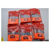Lot of 6 Milwaukee Class 2 Mesh Safety Vests L/XL