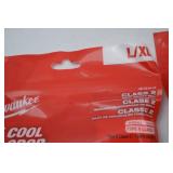 Lot of 6 Milwaukee Class 2 Mesh Safety Vests L/XL