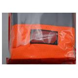 Lot of 6 Milwaukee Class 2 Mesh Safety Vests L/XL