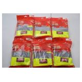 Lot of 6 Milwaukee Class 2 Mesh Safety Vests L/XL