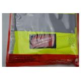 Lot of 6 Milwaukee Class 2 Mesh Safety Vests L/XL