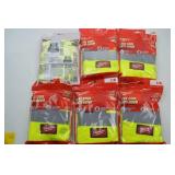 Lot of 6 Milwaukee Class 2 Mesh Safety Vests L/XL