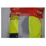 Lot of 6 Milwaukee High Visibility Safety Vests L/XL Type R Class 2