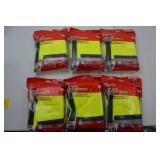 Milwaukee High Visibility Safety Vests XXL XXXL, 6 Pack