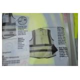 6 Milwaukee High Visibility Safety Vests XXL/XXXL