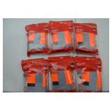Lot of 6 Milwaukee High Visibility Safety Vests S/M