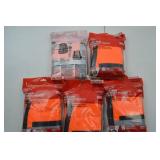 5 Milwaukee Type R Class 2 Safety Vests XXL/XXXL