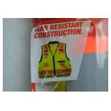 Lot of 5 Milwaukee Class 2 L/XL Safety Vests with 27 Pockets