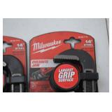 Milwaukee 14 Inch Steel Pipe Wrenches - 2 Pack Hand Tool Lot