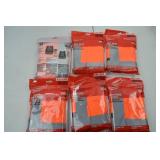 6 Milwaukee High-Visibility Safety Vests XXL/XXXL