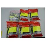 6 Milwaukee High Visibility Performance Safety Vests S/M