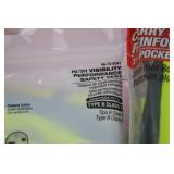 Lot of 6 Milwaukee High Visibility Safety Vests S/M, Type R Class 2