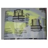 Lot of 6 Milwaukee High Visibility Safety Vests S/M, Type R Class 2