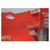 Lot of 6 Milwaukee High Visibility Safety Vests S/M, Type R Class 2