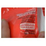 Lot of 6 Milwaukee High Visibility Safety Vests S/M, Type R Class 2