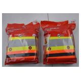 2 Milwaukee Class 2 Surveyor Safety Vests, L/XL & XXL, ANSI/ISEA 107-15