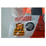 Lot of 6 Milwaukee High-Visibility Safety Vests L/XL