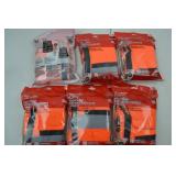 Lot of 6 Milwaukee High-Visibility Safety Vests L/XL