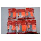 6 Milwaukee High Visibility Safety Vests L/XL, Type R Class 2, 10-Pocket