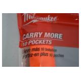 6 Milwaukee High Visibility Safety Vests L/XL, Type R Class 2, 10-Pocket