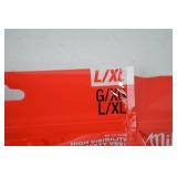 Lot of 6 Milwaukee L/XL High Visibility Safety Vests, Type R Class 2