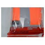 Lot of 6 Milwaukee L/XL High Visibility Safety Vests, Type R Class 2