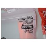 Lot of 6 Milwaukee L/XL High Visibility Safety Vests, Type R Class 2