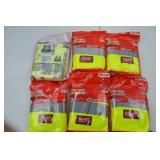 6 Milwaukee Class 2 Mesh Safety Vests, 2XL/3XL, Stay Cool Anti-Odor
