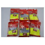 6 Milwaukee Class 2 Mesh Safety Vests S/M