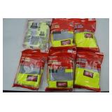 6 Milwaukee Class 2 Mesh Safety Vests S/M