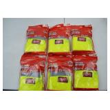 Milwaukee Class 2 Mesh Safety Vest Lot, S/M, 6 New Packs