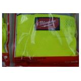 Milwaukee Class 2 Mesh Safety Vest Lot, S/M, 6 New Packs