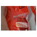 6 Milwaukee High Visibility Safety Vests L/XL, 15 Pockets, Type R Class 2