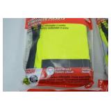 6 Milwaukee High Visibility Safety Vests L/XL, 15 Pockets, Type R Class 2