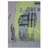 6 Milwaukee High Visibility Safety Vests L/XL, 15 Pockets, Type R Class 2