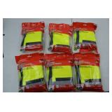 6 Milwaukee High Visibility Safety Vests L/XL