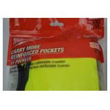 6 Milwaukee High Visibility Safety Vests L/XL