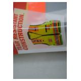 3 Pack ANSI Class 2R Surveyor Safety Vests 2XL/3XL, 27 Pockets