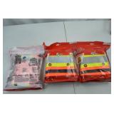 Lot of 3 Milwaukee Class 2 Surveyor Safety Vests, S/M