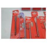 Milwaukee Hand Tool Lot - Drill, Spade, and Hole Saw Bits (New)