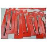 Milwaukee Hand Tool Lot - Drill, Spade, and Hole Saw Bits (New)