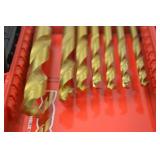 Milwaukee Shockwave Titanium Drill Bit Set with Case - Red Helix