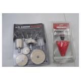 Hand Tool Lot - 14 Pc Aluminum Polishing Kit & Mothers PowerCone