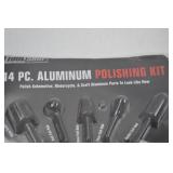 Hand Tool Lot - 14 Pc Aluminum Polishing Kit & Mothers PowerCone