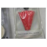 Hand Tool Lot - 14 Pc Aluminum Polishing Kit & Mothers PowerCone