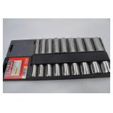 Craftsman 18-Piece Deep Socket Set - SAE & Metric Hand Tool Lot