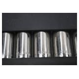 Craftsman 18-Piece Deep Socket Set - SAE & Metric Hand Tool Lot